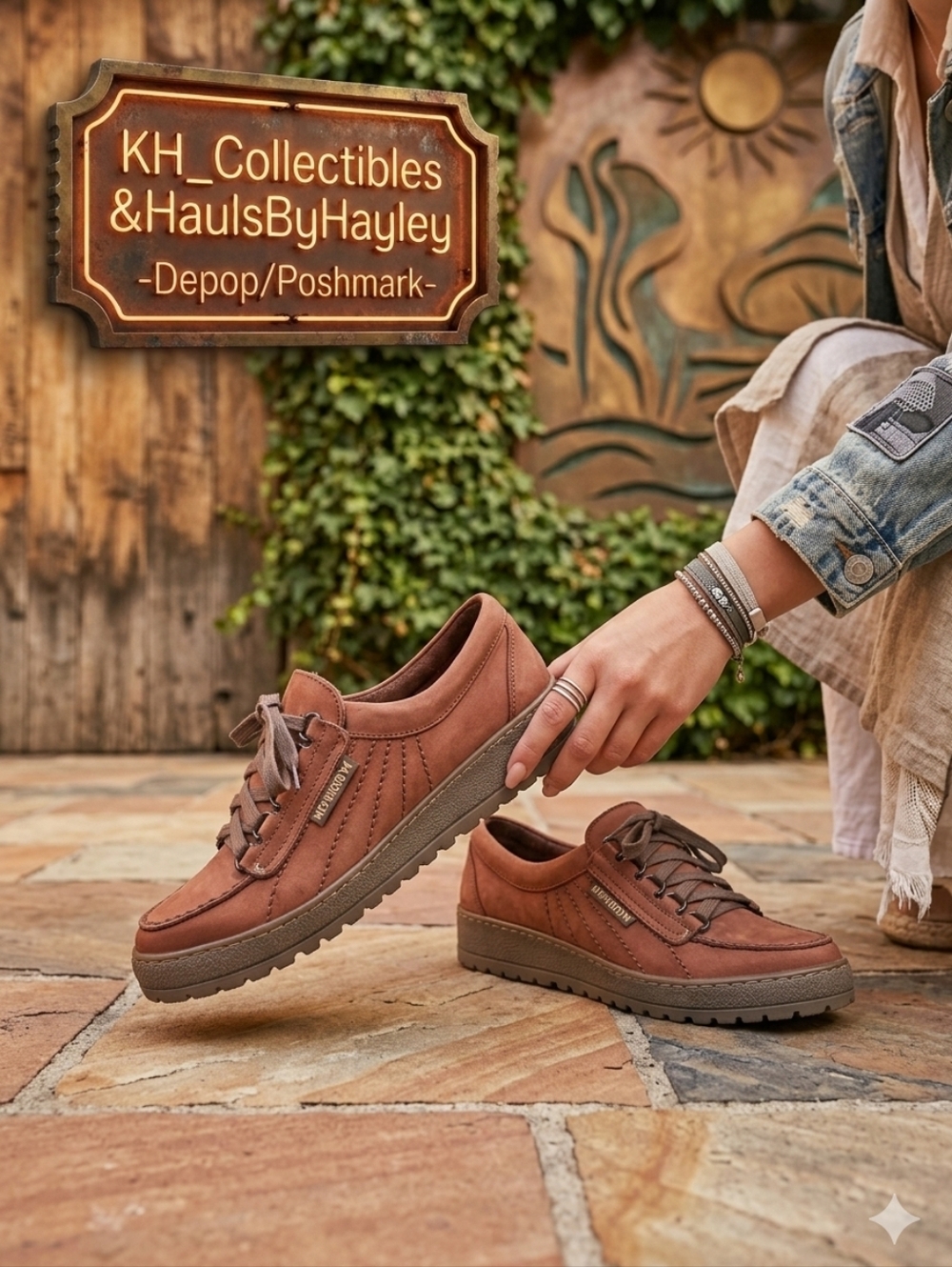 Mephisto Rainbow Women's Originals Rust Nubuck Suede US 9 (EUR 6.5) EUC